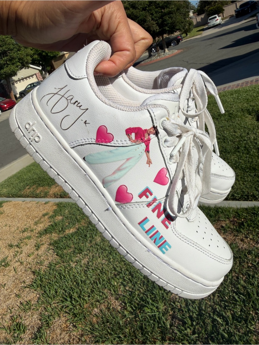 HARRY STYLES CUSTOM Sneakers (AF1) - Picture 5 of 12